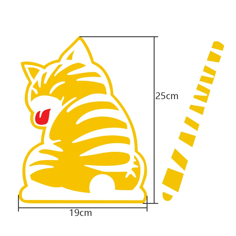 Наклейки OVERE для автомобильного стеклоочистителя заднего стекла наклейки в виде