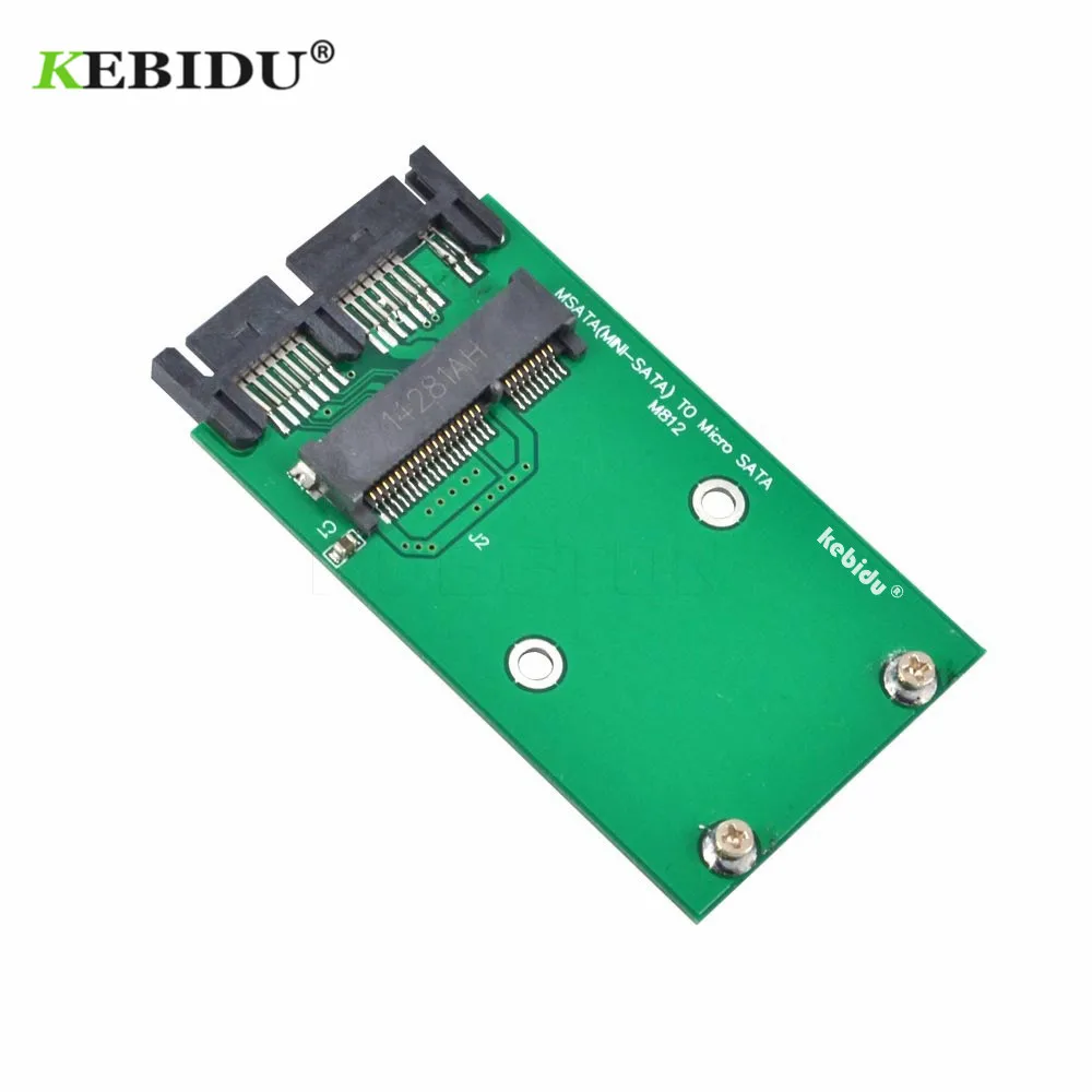Kebidu новейший переходник с msata на Micro Sata SSD 1 8 дюйма 2 5 Mini SATA M sata SDD PCI-E MSata лидер продаж