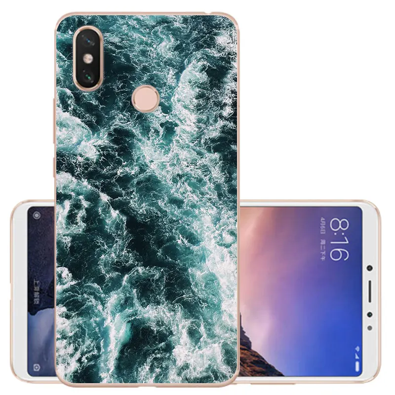 Чехол Caseriver для Xiaomi Mi Max 3 мягкий силиконовый чехол с рисунком Max3 задняя крышка 6 9