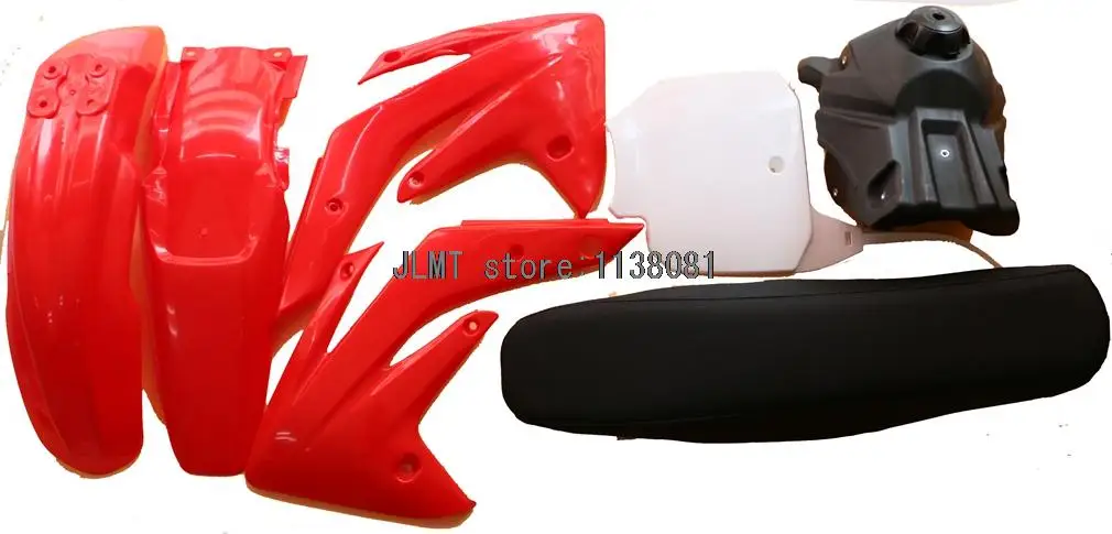Кузов Пластик обтекателя тела ДЛЯ CRF 150 R 150R CRF150 CRF150R HOKIT111-001 2007 2008 2009 2010 2011 2012 2013
