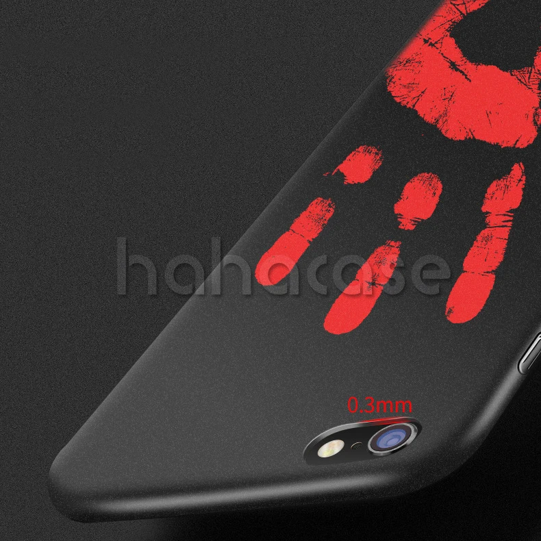 Физический тепловой сенсор изменение цвета волшебный чехол для iPhone 11 Pro Max XS XR X 8 7 6 6S Plus 5 5S Индукционная крышка температуры