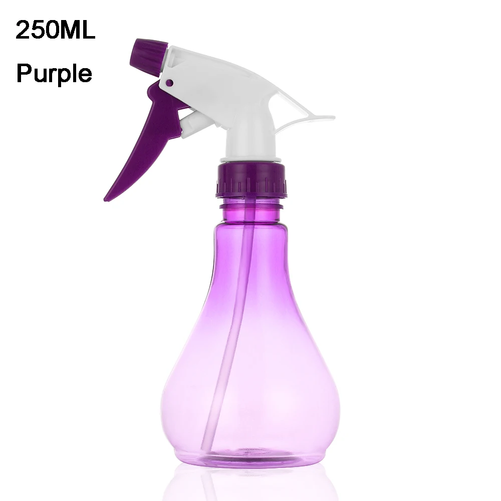 250ML purple 250/500 мл два режима Портативный конфеты прозрачный тонкий туман сад полив растений спрей для волос опрыскиватель насос для увлажнения грима - Цвет: 250ML purple