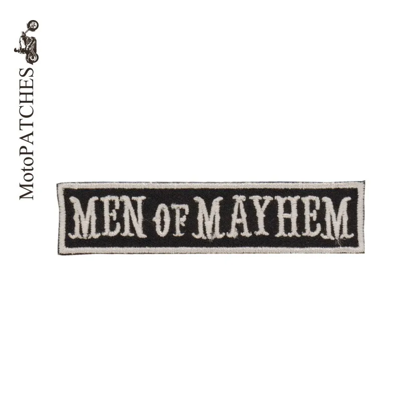 MotoPATCHES мужчины MAYHEM DIY аксессуары вышитые утюжок на заплатках|iron man patch|patch iron manpatch men