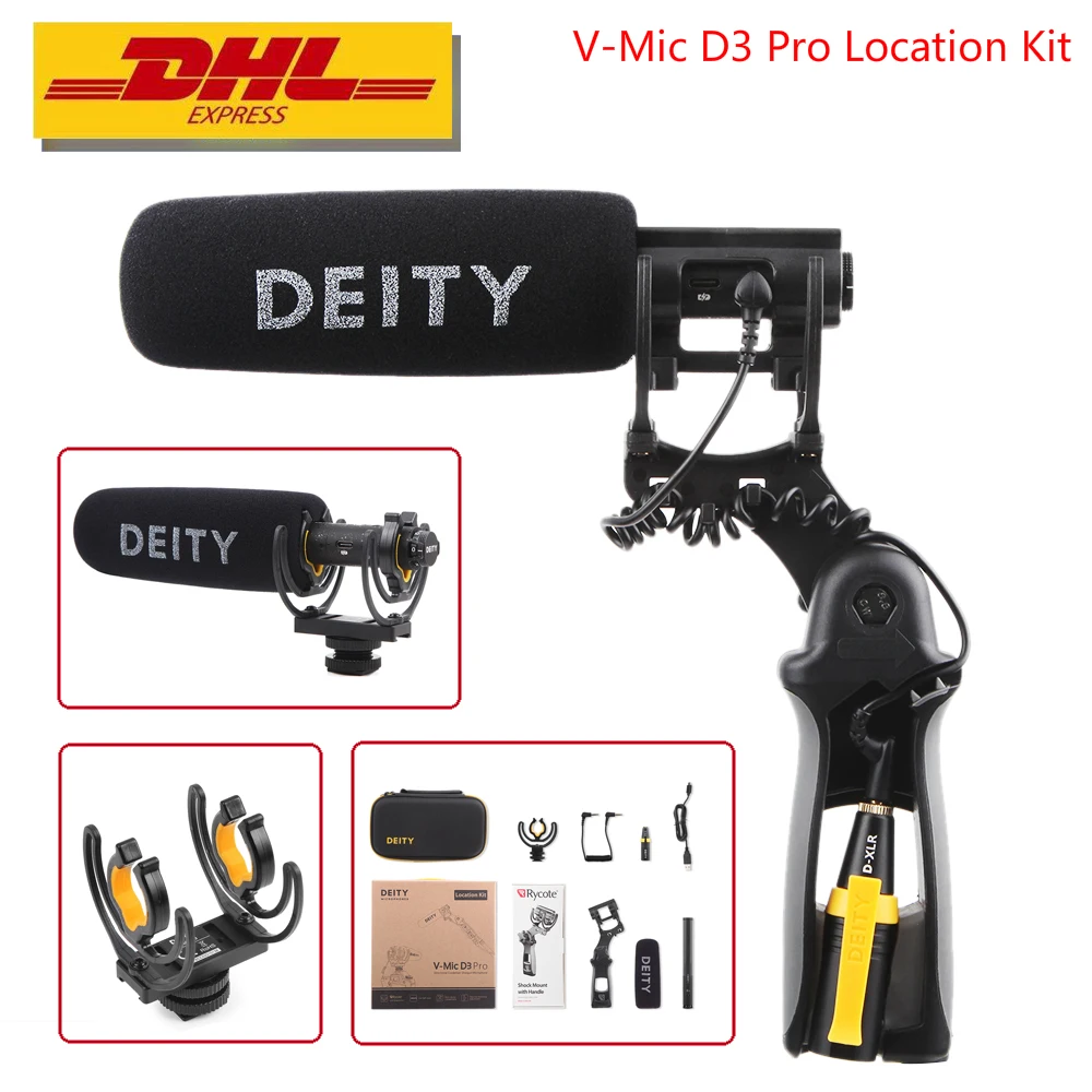 Deity V Mic D3 Pro комплект микрофонов суперкардиоидный Студийный микрофон для записи