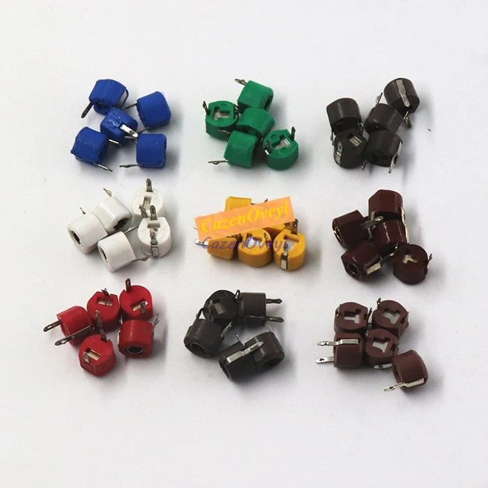 20 шт. JML06 1 6 мм 5PF 10PF 20PF 30PF 40PF 50PF 60PF 70PF 120PF триммер Регулируемый конденсатор 5P 10P 20P 30P