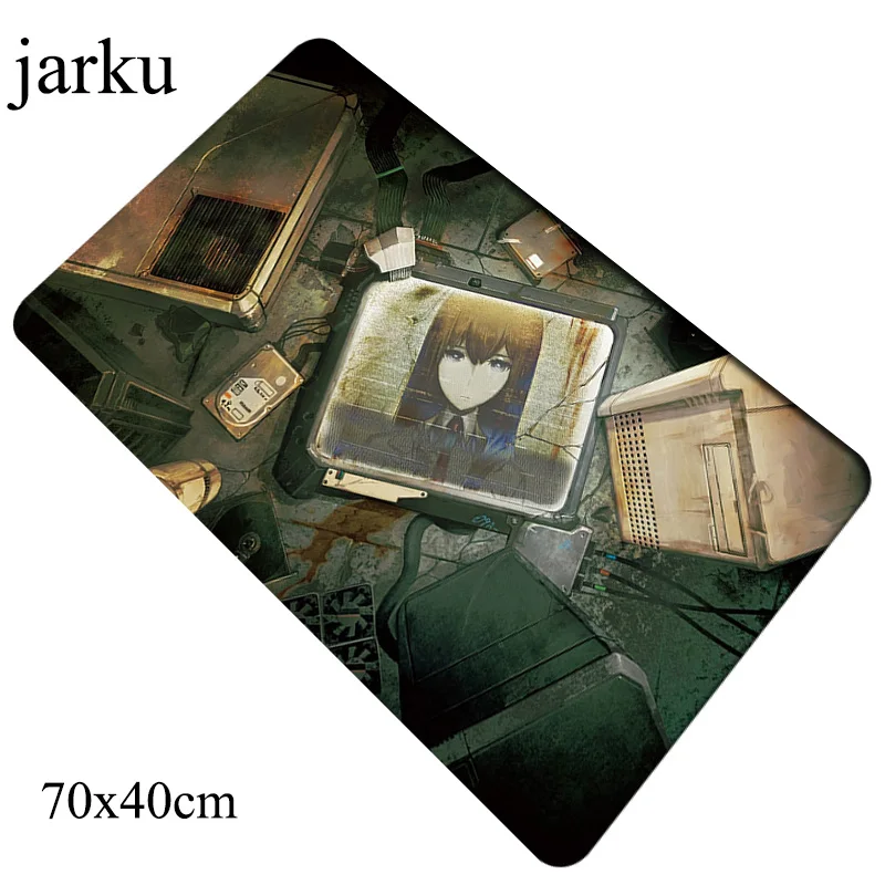 Size 700x400x2mm Steins Gate коврик для мыши красивые 700x400x2 мм notbook коврик для мыши игровой коврик для мыши с изображением на день рождения коврик для мыши от производителя стол для компьютера padmouse коврики - Цвет: Size 700x400x2mm