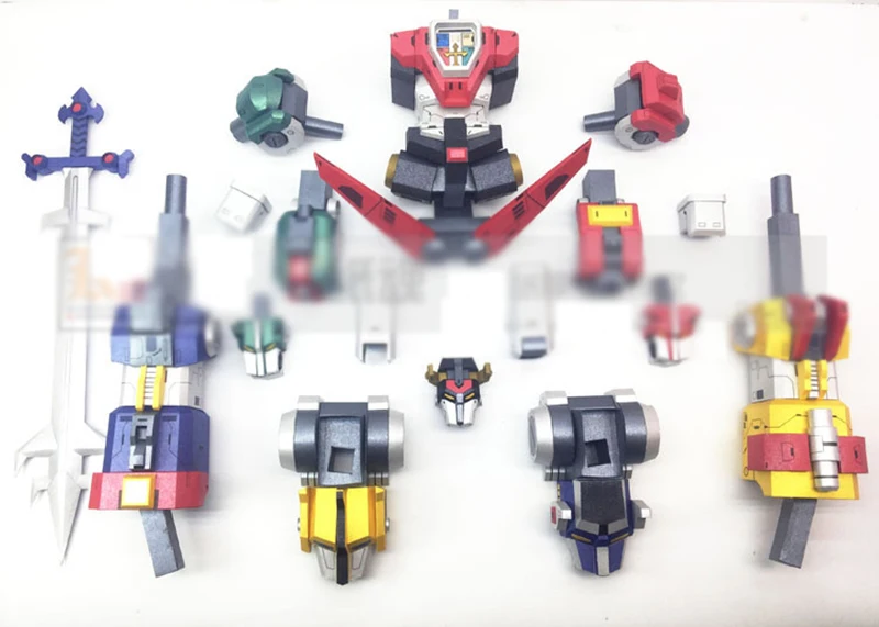 Супер Сплав Лев Voltron Soul Beast King GoLion трансформация бумажный Робот Модель фигурка коллекция игрушек