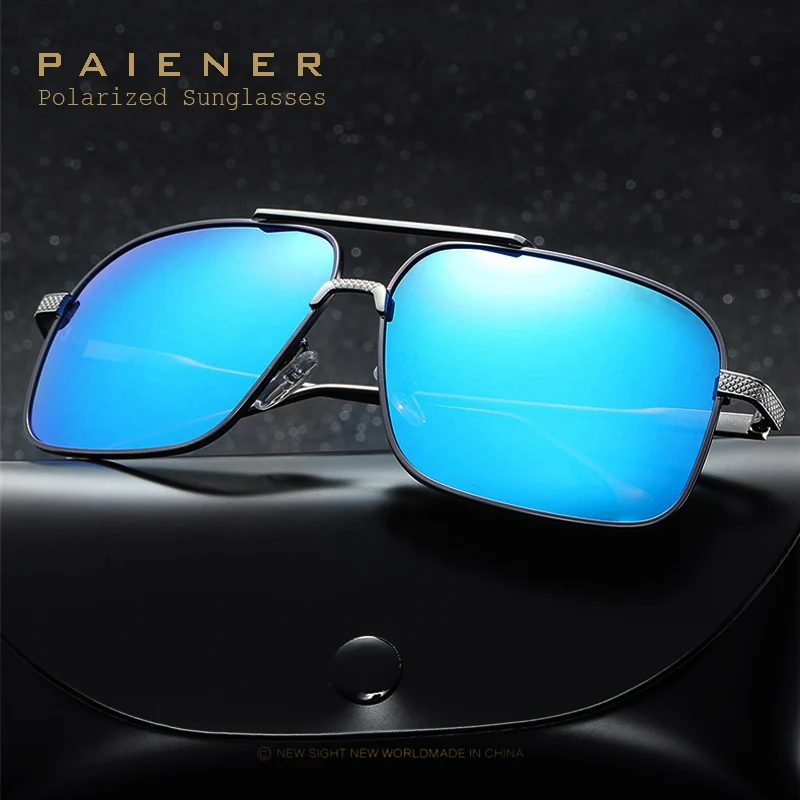 Лучшие HD поляризованные мужские солнцезащитные очки женские винтажные