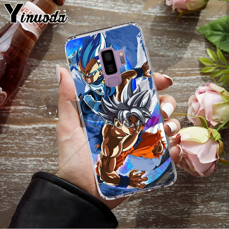 Чехол Yinuoda DRAGON BALL Z DBZ Goku для Samsung S9 plus S5 S6 S6edge S6plus S7 S7edge S8 S8plus | Мобильные телефоны и