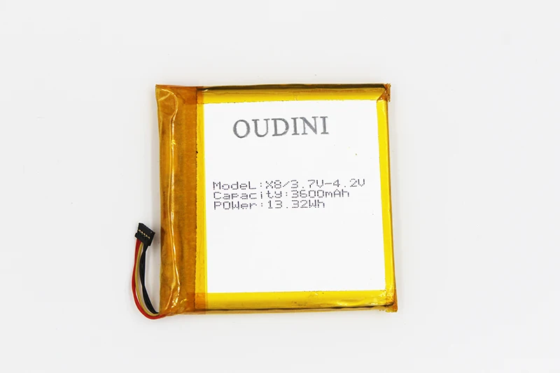 Oudini новый оригинальный заменяемый перезаряжаемый аккумулятор для Land Rover X8 3600 мАч
