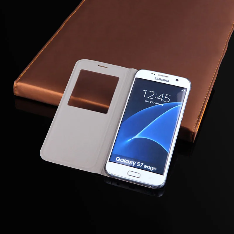 Для Galaxy S7 Note7 антидетонационных Роскошный PU + PC Стиль Ультра Тонкий Телефон Чехол