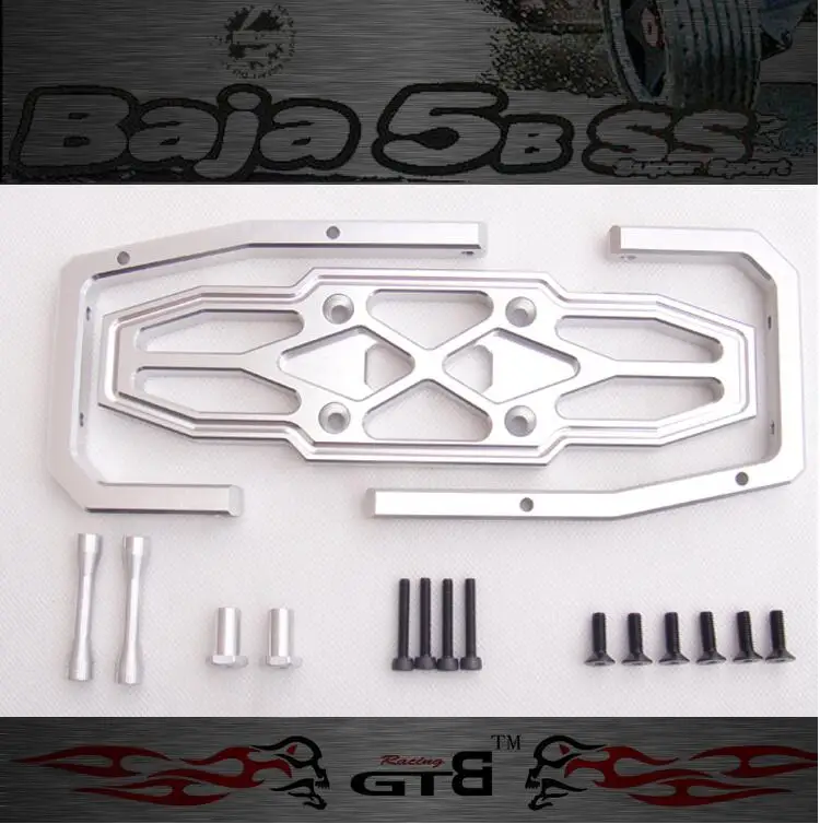Передний бампер GTB Racing из сплава для hpi km rv baja 5b ss GR021 1/5 rc car gas | Игрушки и хобби