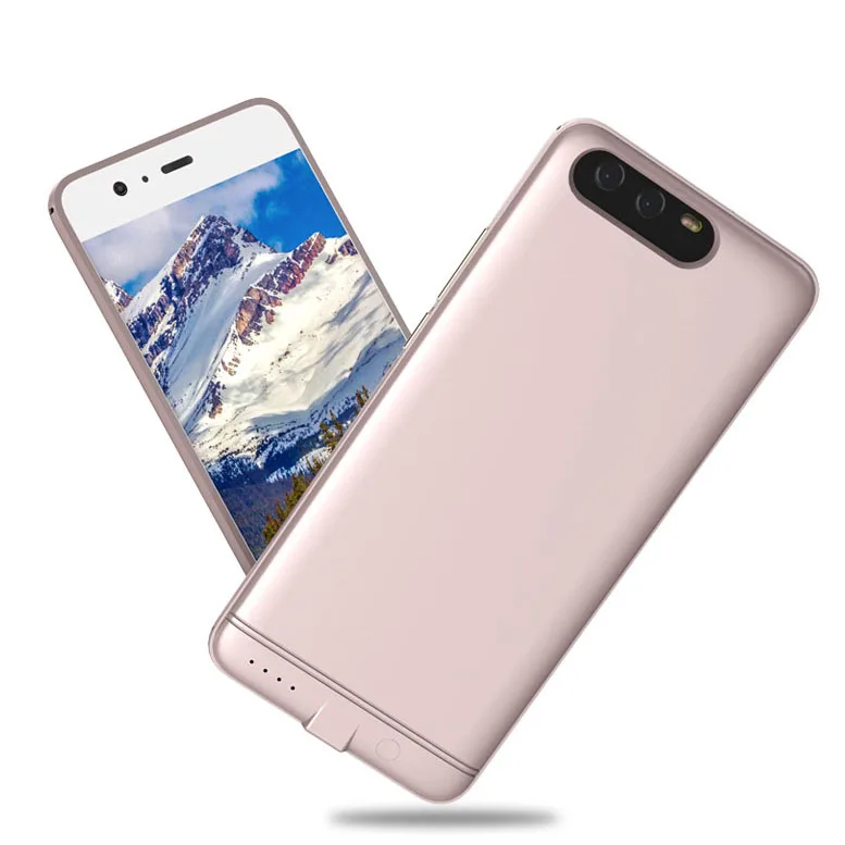6000/8000 мАч металлическая рамка крышка аккумулятора для huawei p10/p10 plus внешний банк