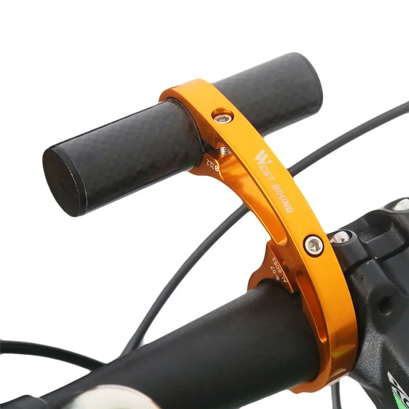 West biking велосипедный удлинитель руля велосипед легкий колокольчик компьютерная ручка Ba крепление из углеродного волокна велосипед расширитель руля велосипеда