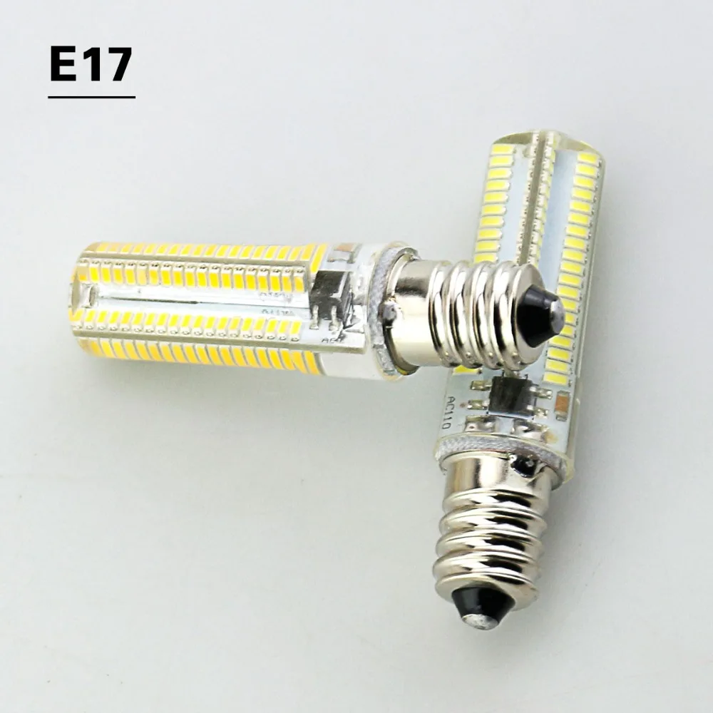 Bombillas LED G4 G9 Светодиодная лампа для кукурузы G8 E11 E12 E17 E14 220 В 110 в 152 светодиода с