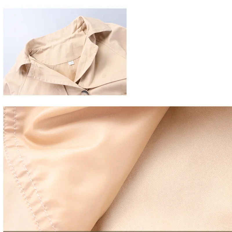 

Girls Trench Coat Khaki with Belt Double Breasted Jackets For Girls Clothing Tops Kids Windbreaker Spring Autumn Outerwear 4-14T