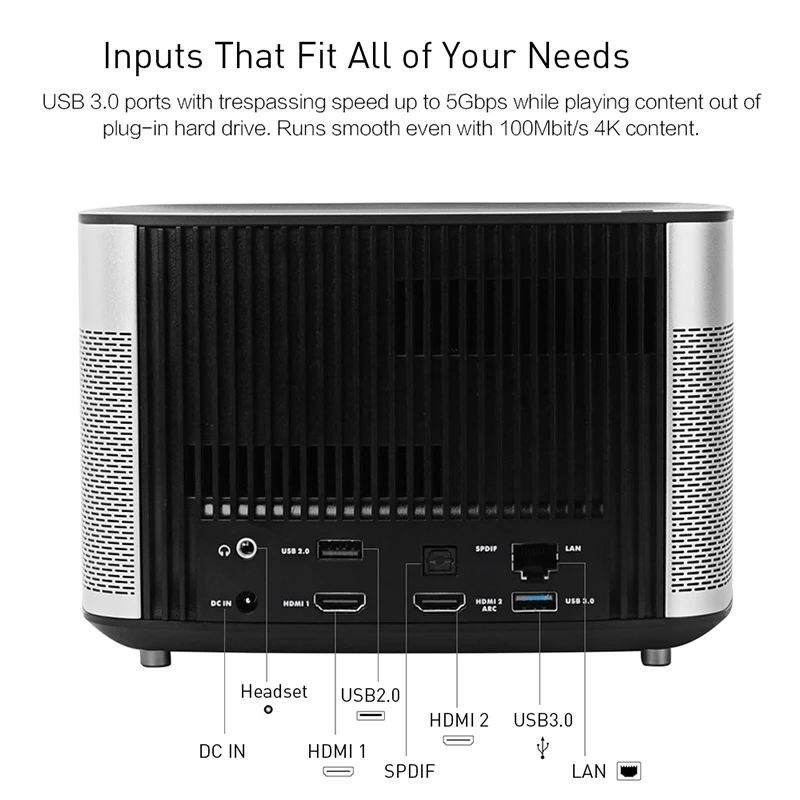 Original XGIMI H1 Projector 300 inch Full HD 4K 1080P HIFI Home Theater Android 5.1 Bluetooth WIFI DLP Beamer | Электроника