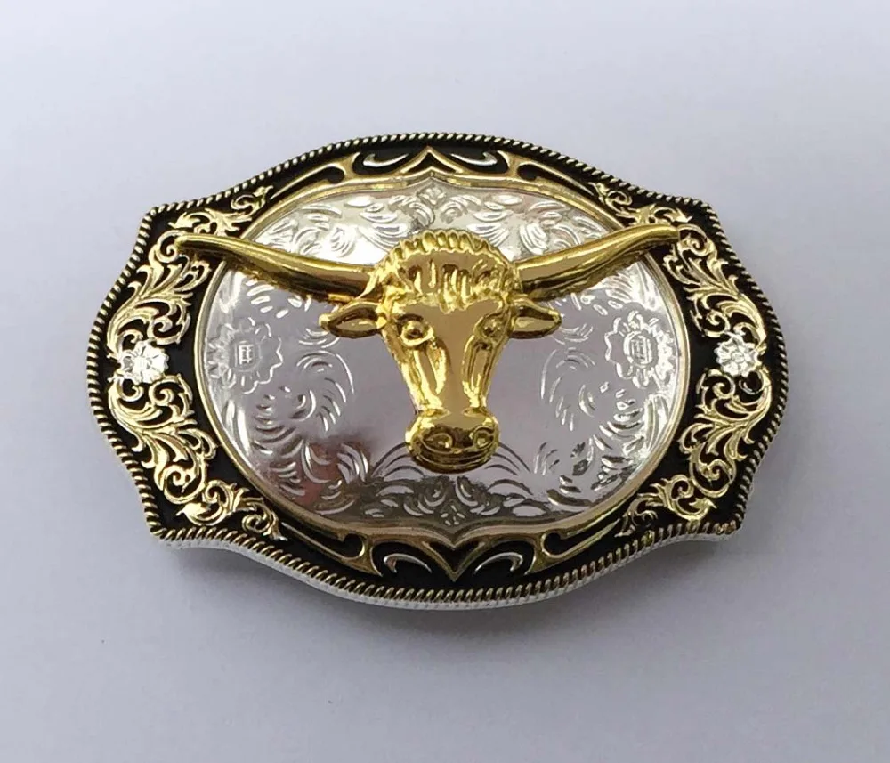 Стандартная ковбойская Пряжка для западного ремня подходящая широкого 4 см с