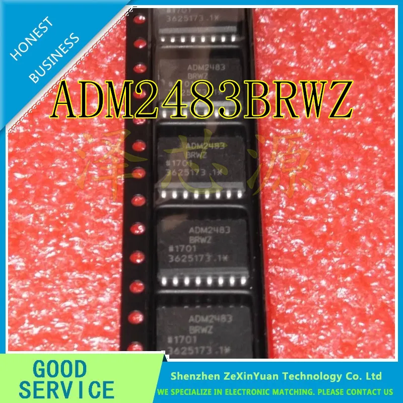 10 шт./лот ADM2483 ADM2483B ADM2483BRWZ приемопередатчик RS-485/RS-422 SOP-16
