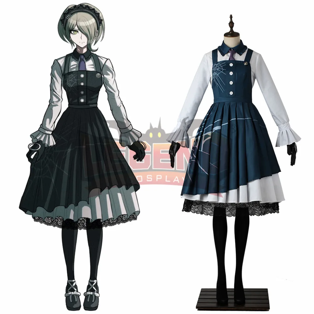 Костюм для косплея Toujyou Kirumi из Danganronpa V3: Killing Harmony платье взрослых юбка костюм на