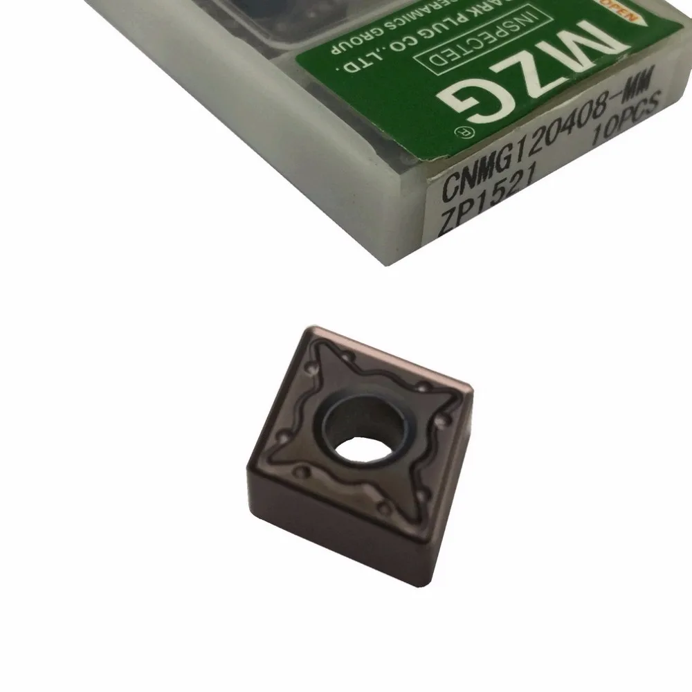 MZG CNMG120404 CNMG120408 мм ZP1521 расточные Токарные режущие инструменты с ЧПУ вставки из карбида вольфрама для обработки нержавеющей стали