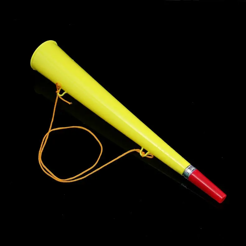 Хит! Новые Большие размеры Vuvuzelas пластиковые низкие голосовые воздушные рожки спортивные вентиляторы маленькие колонки европейские футбольные болельщики