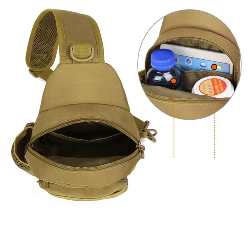 Военная дизайнерская водонепроницаемая сумка через плечо для мужчин 1000D