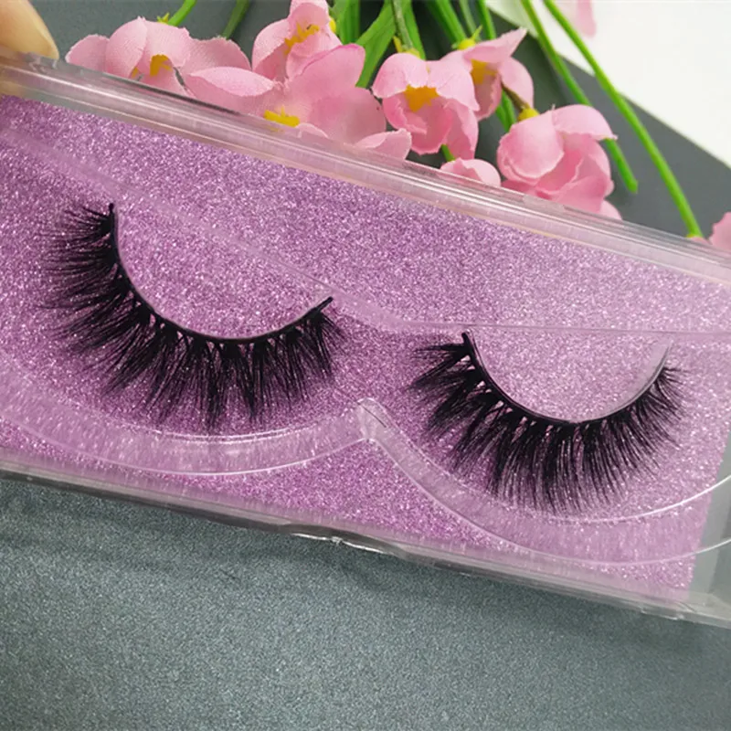 

Seashine 10 Pairs 3D Mink Lashes Private Label With Logo FalseEyelash Fake Real Mink Lashes Vivid And Natural Lash Free Shipping