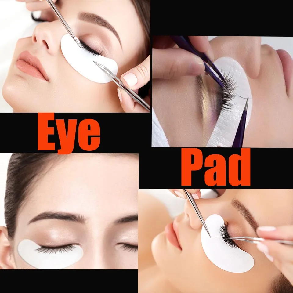 Патчи под глаза гелевые для наращивания ресниц 30/50/100 парт|pads eyelash extension|patch gel