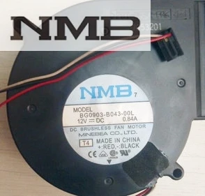 Оригинальный Для NMB BG0903 B043 00L 9733 12V 0.84A вентилятор центробежный переключатель