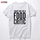 Футболка с надписью Trust Me I'm A Father Critic, Мужская хлопковая футболка с принтом, Забавные футболки