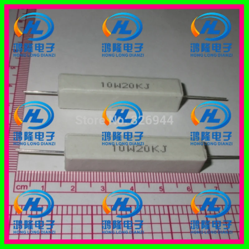 

(10pcs/lot) 10W 20K ohm +/-5% / 10W 20KJ ohm 5% / 10W 20KRJ