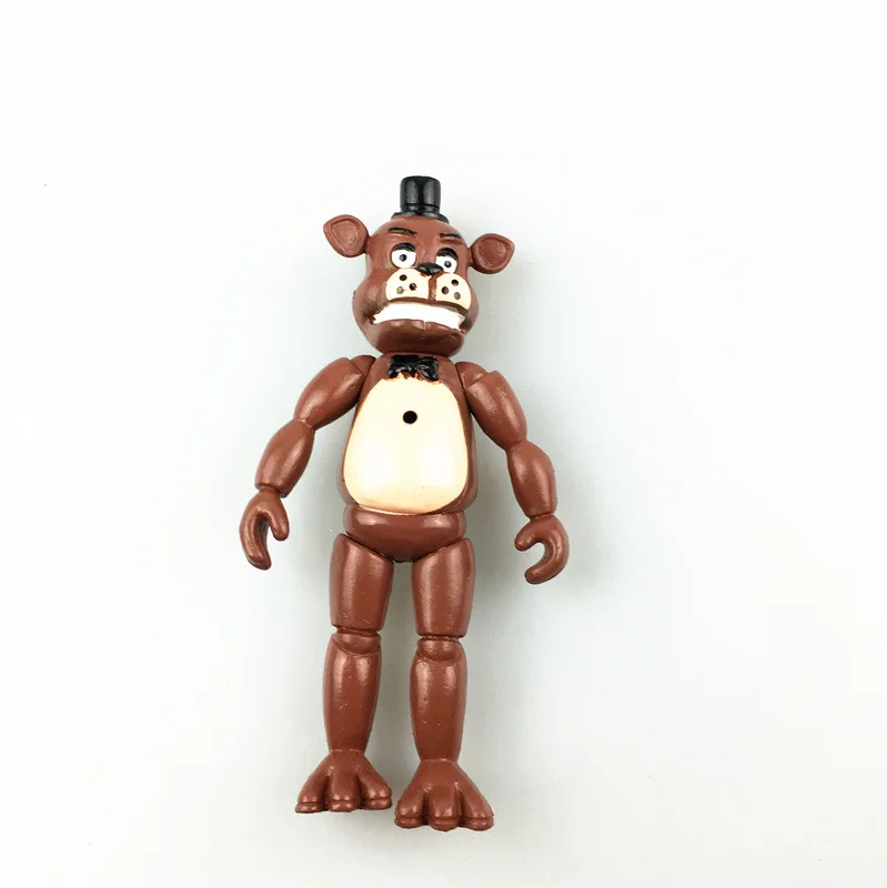 Five Nights At Freddy's FNAF 5 дюймов ПВХ фигурку игрушки Foxy золото Фредди Чика с 2 цвета