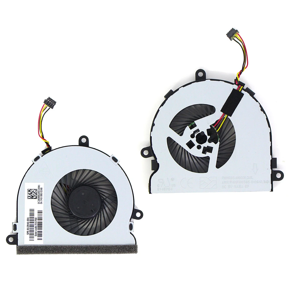 

Cooling Fan Laptop Cooler CPU For HP 15-AC Series DC28000GAR0 SPS-813946-001