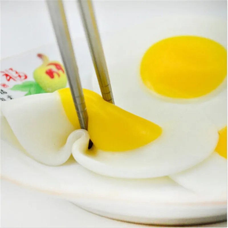 Креативная имитация яичницы игрушки для взрослых и детей забавная игрушка