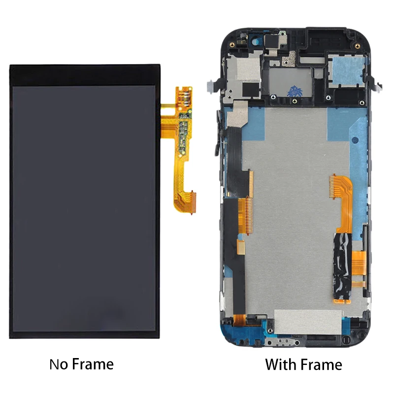 AMOLED ЖК дисплей Дисплей + рамка для htc один M8 Сенсорный экран планшета Ассамблеи
