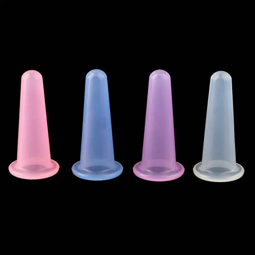 1 шт. силиконовый массажный вакуумный массажер для тела и лица No.3 чашка