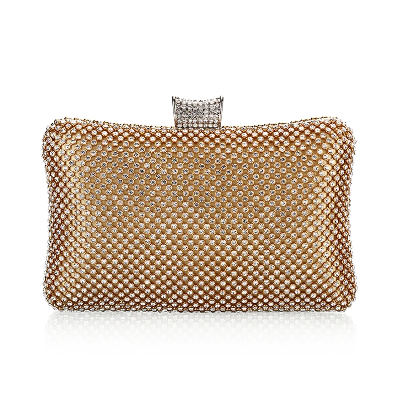 

Vintage Beading Diamonds Clutches Phone Wallet Purse Handbags Fashion Ladies Casual Dinner Clutch Hand Bag with Interior Compart