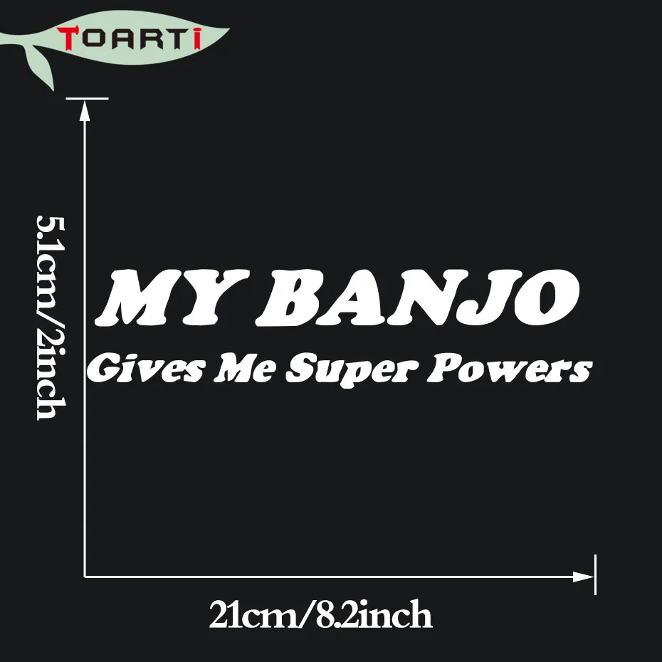 My Banjo дает мне наклейка слово декоративная Автомобильная аксессуары Bluegrass струны