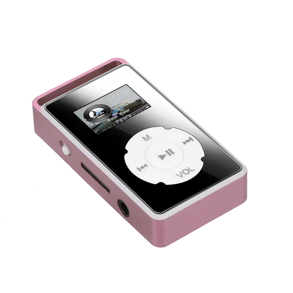 Новая мода цифровой MP3 плеер ЖК-экран Поддержка Micro SD TF карта 32G зеркальный музыкальный медиа - Цвет: D