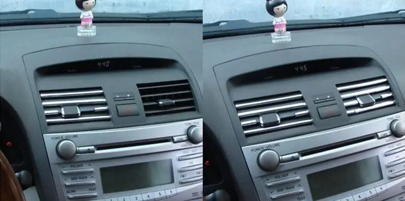 Новинка 4 м хромированная формовочная Накладка для автомобильной двери с краями