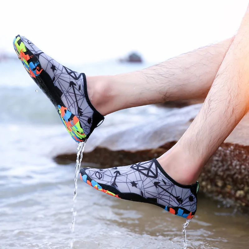 Size35-46 2019 пляжные воды обувь Человек любителей уличная прогулочная болотная