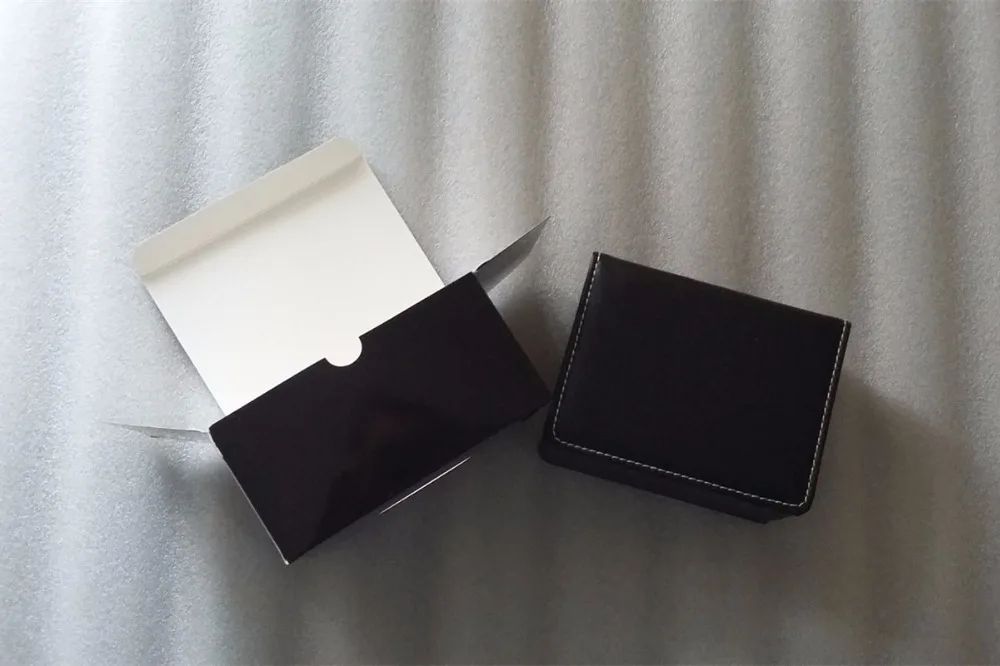 Оптовая продажа коробка для хранения часов из искусственной кожи Черный Дисплей