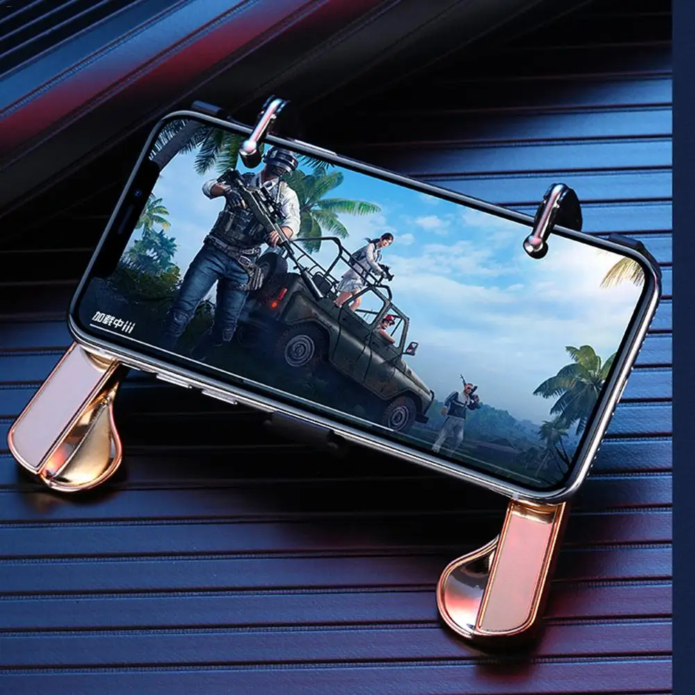 H8 PUBG помощник для мобильного телефона геймпад металлическая кнопка игровой контроллер для PUBG мобильный джойстик Peace Elite геймпад для IOS Android