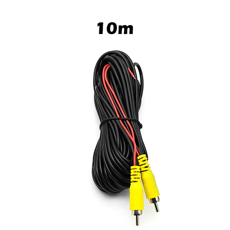 GreenYi AV RCA кабель 6 10 м 15 20 для заднего вида Камера с видео вспышка триггера провода