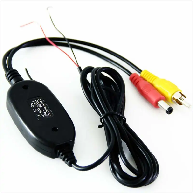 Беспроводной приемник передатчик BigBigRoad 2 4G RCA FM для камеры заднего вида|wireless rca