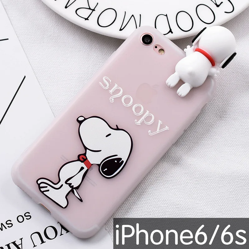 3d стерео декомпрессия для iphone6 чехол милый мультяшный Чехол 6plus 7plus 8plus 7 Чехлы