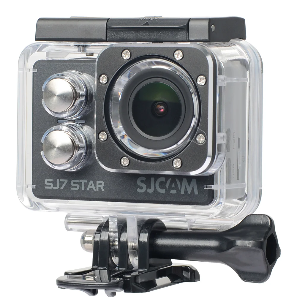 Последняя версия SJCAM SJ7 Star 4 K с Wi-Fi H.264 30FPS 2' Сенсорный экран экшн Спортивная камера для шлема Водонепроницаемый Ambarella A12S75 Чипсет