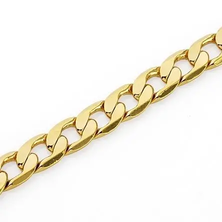 Браслет мужской браслет золотая цепочка браслет Pulseira Hombre Oro Bijoux Pulseira Ouro ручной браслет золотой цвет мужские ювелирные изделия B0811