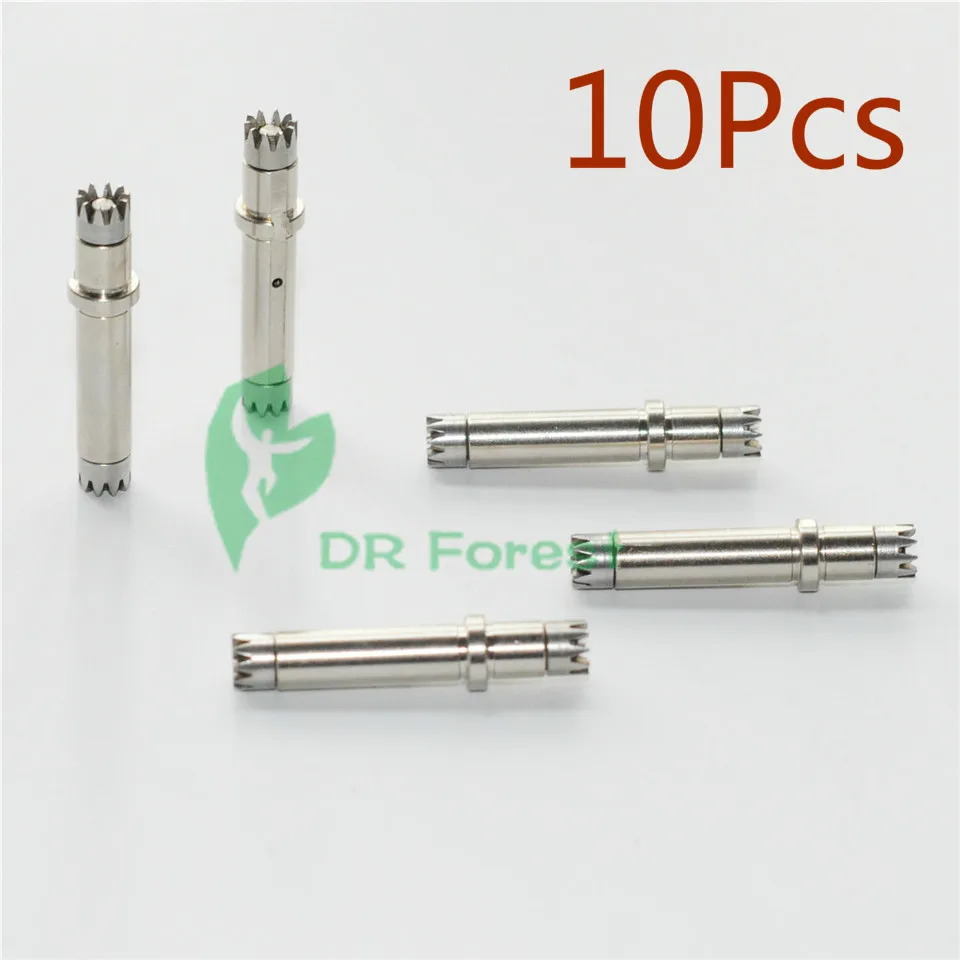 Dental 10Pcs Low Speed Handpiece Drive Shaft For Dental E Type Latch Contra Angle